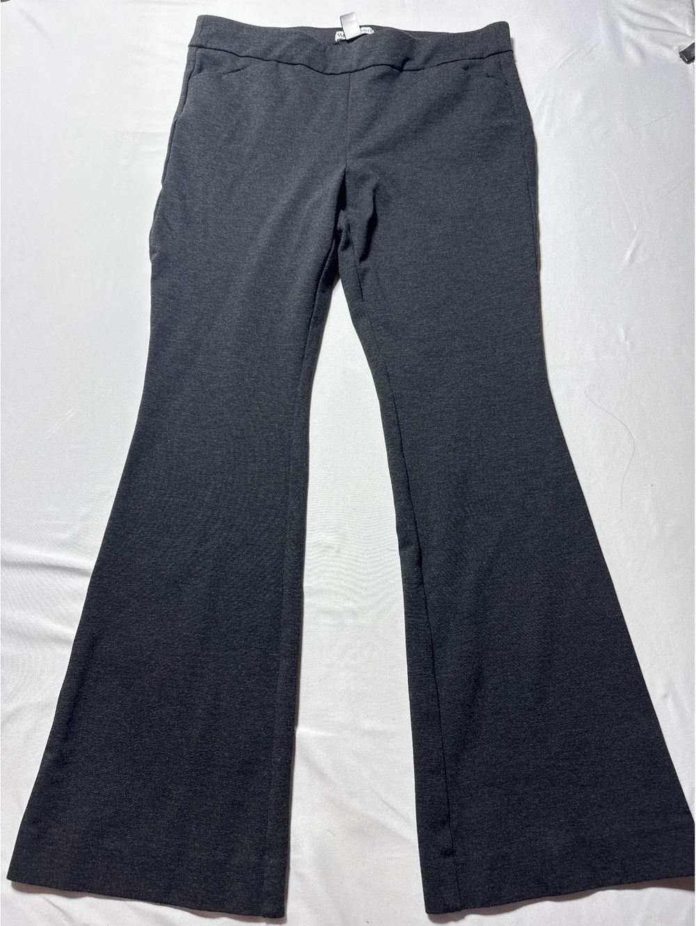 WHBM Outlet Flared Black Pants Size 14 - Stretchy Comfort &